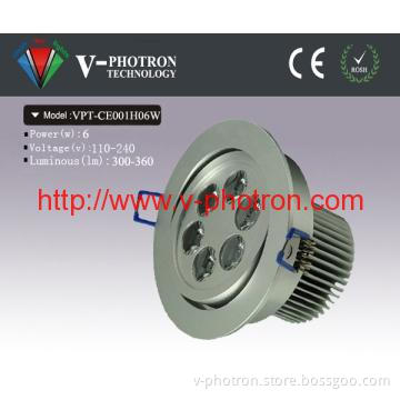 High Power LED Ceiling Lamp 6W